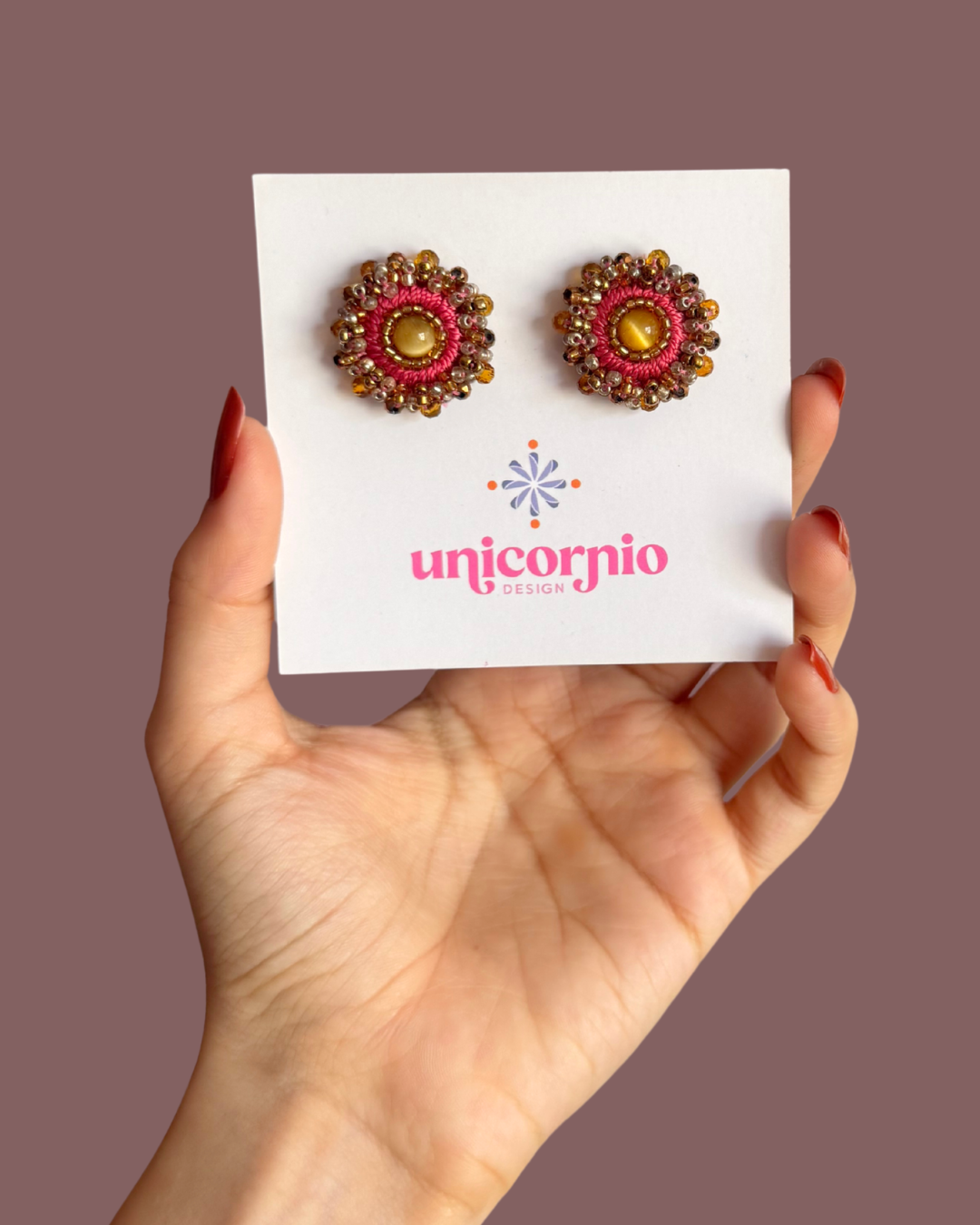 Mini Mystic Ojo de tigre - Unicornio Design