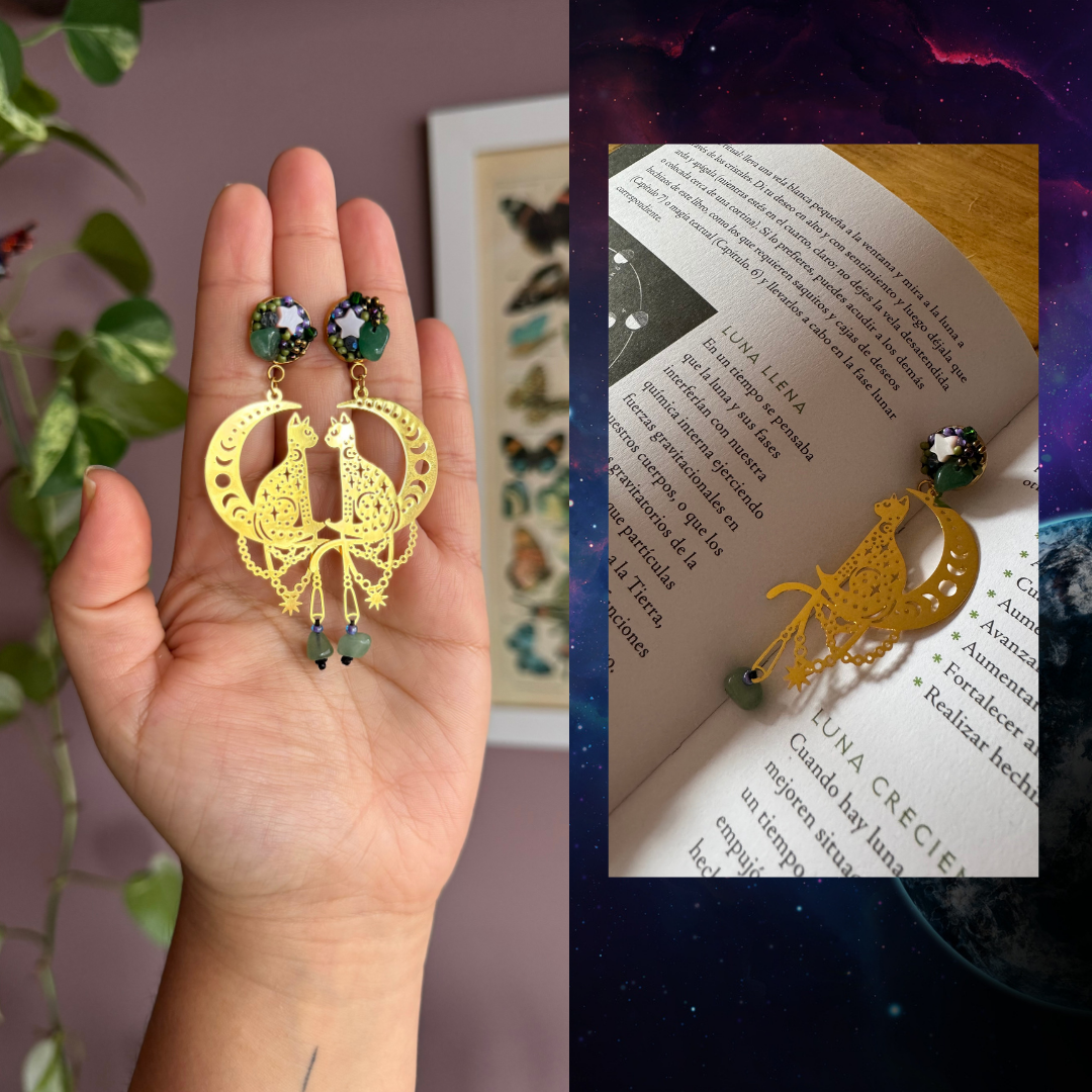 Aretes Salem 🐈⬛ - Unicornio Design