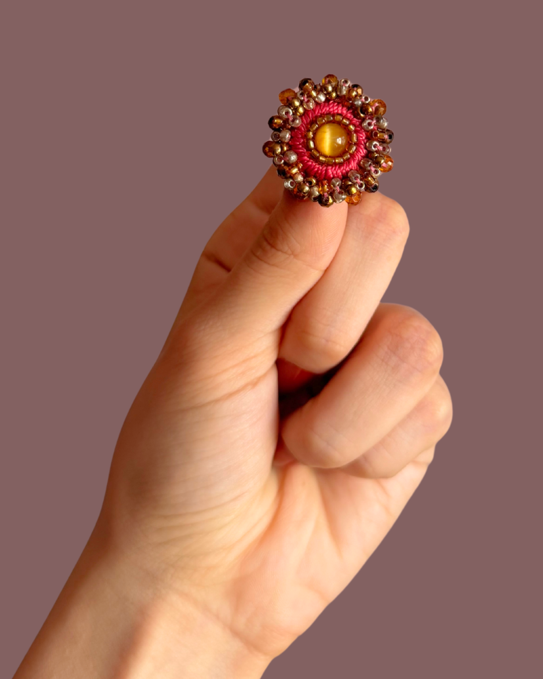 Mini Mystic Ojo de tigre - Unicornio Design