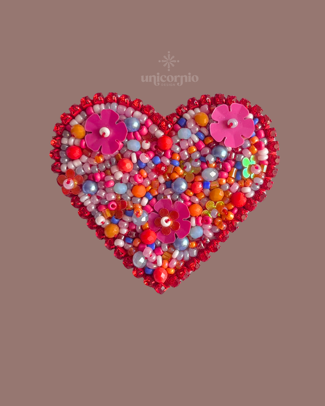 Corazón Unicorniano - Unicornio Design