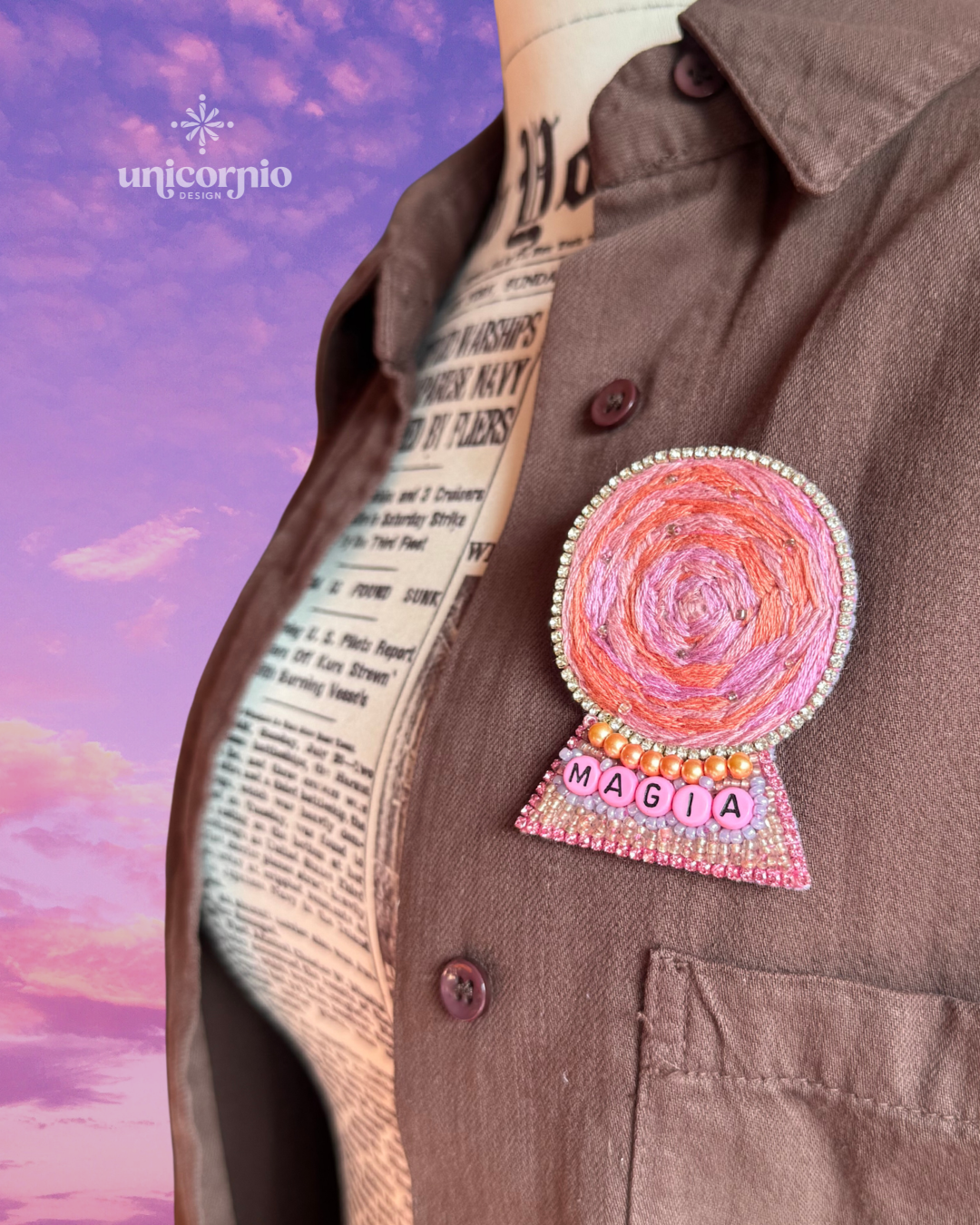 Bola Mágica - Unicornio Design