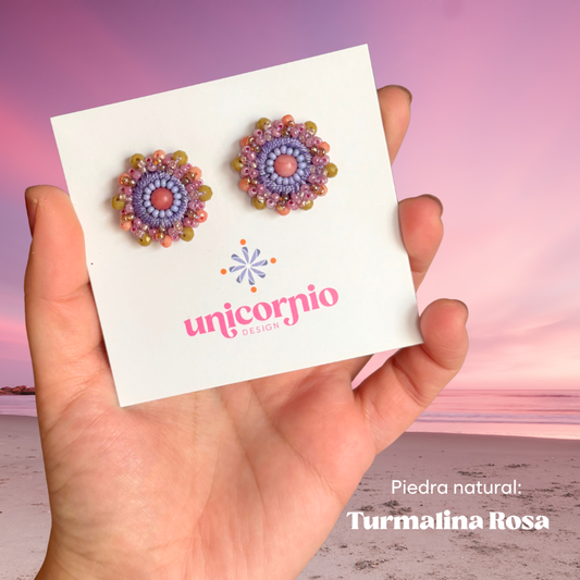 Mystic Turmalina rosa - Unicornio Design