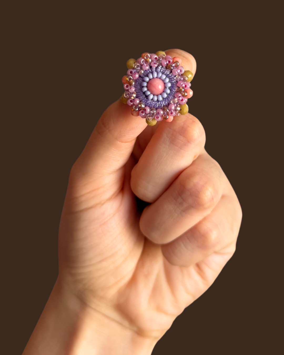Mini Mystic Turmalina rosa - Unicornio Design