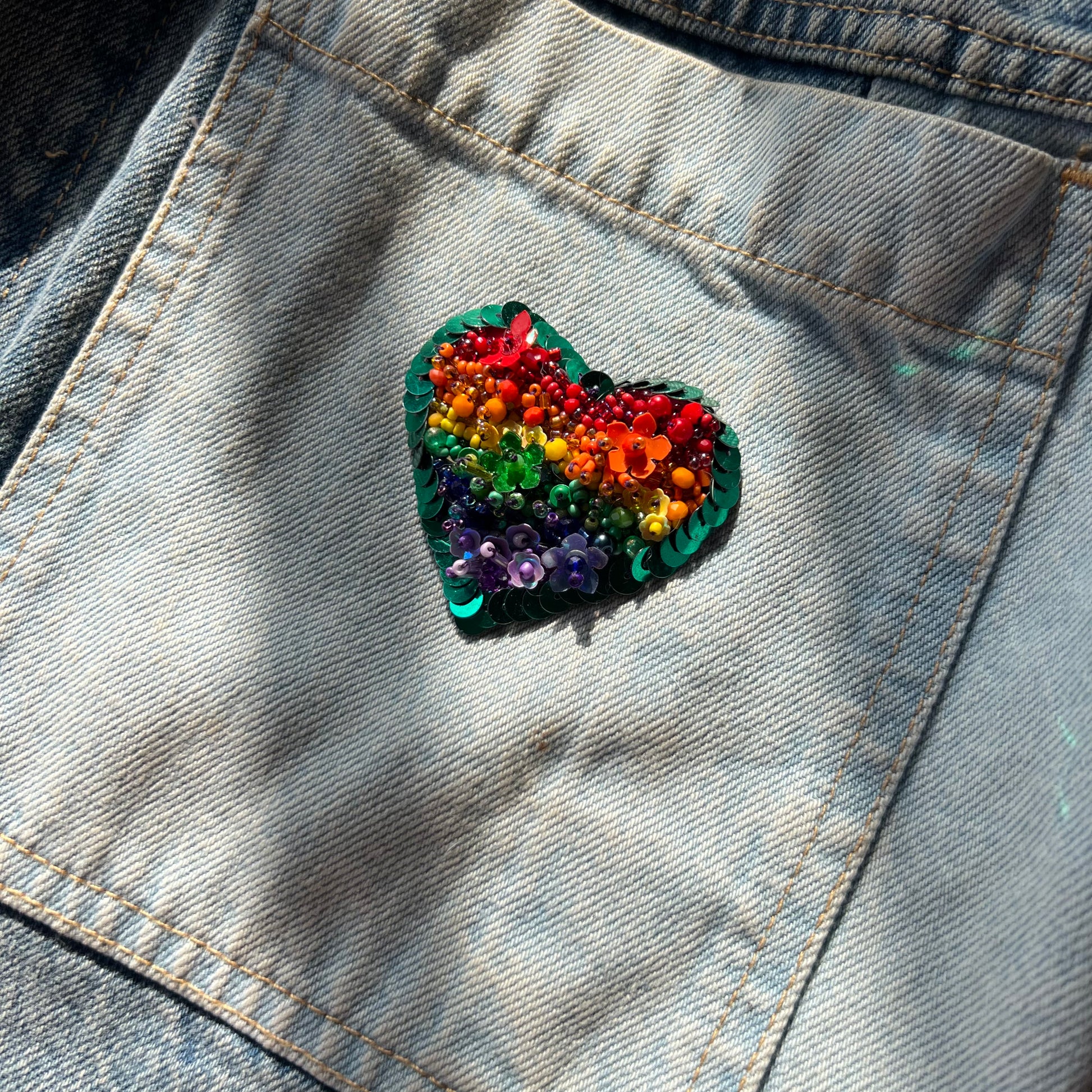 Corazón Pride - Unicornio Design