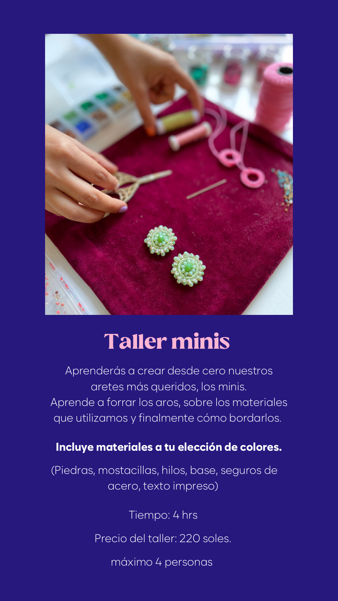 Taller Minis - Unicornio Design